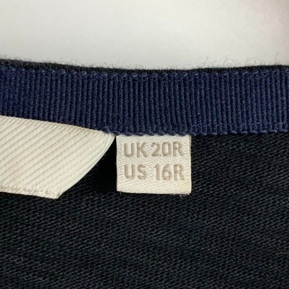 Boden Women's Phoebe Jersey Cotton Pocket J0148 Day Dress Size US 16R - Picture 8 of 15